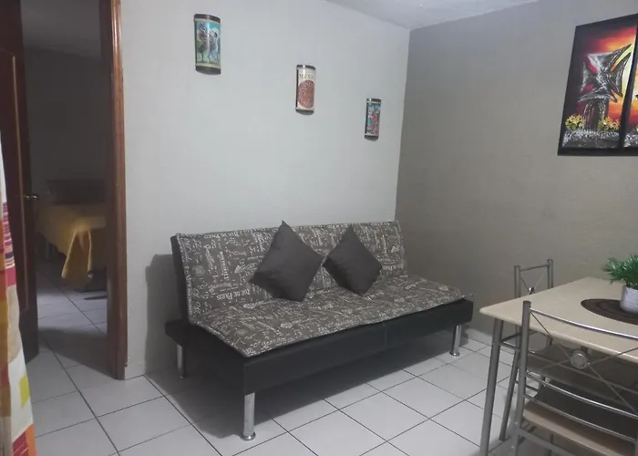 Agradable Y Cómodo Departamento A 5 Minutos Del Aeropuerto Apartamento *