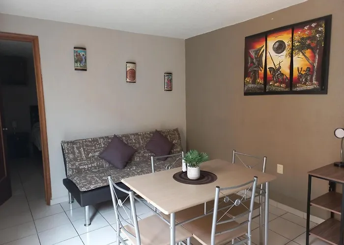 Apartamento Agradable Y Cómodo Departamento A 5 Minutos Del Aeropuerto México DF